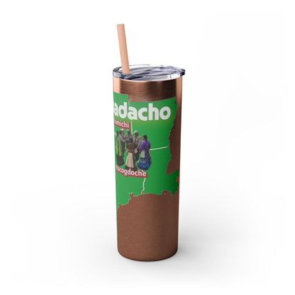 Caddo Kadohadoha Texas Map 20oz Skinny Tumbler with Straw
