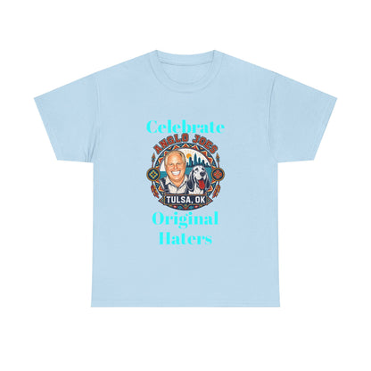 Celebrate Original Haters Tee — Tulsa OK Graphic T-Shirt