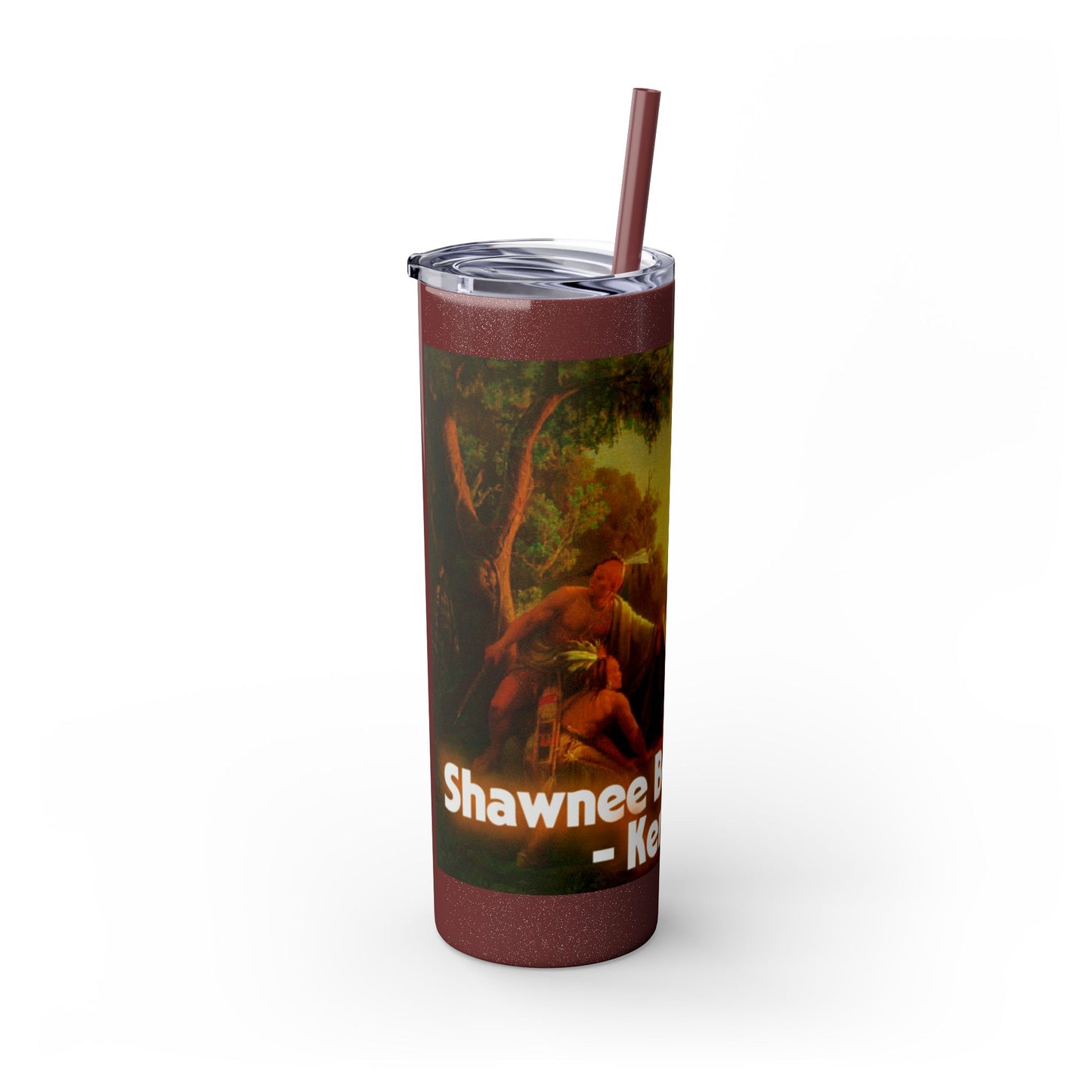 Shawnee N Skinny Tumbler with Straw, 20oz