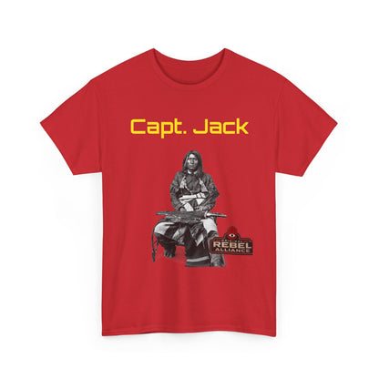Capt. Jack Graphic Tee — Rebel Archer Vintage Arrow Back Print