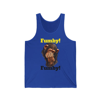 Fumby! Funny Monkey Tank Top — Quirky Graphic Summer Tank