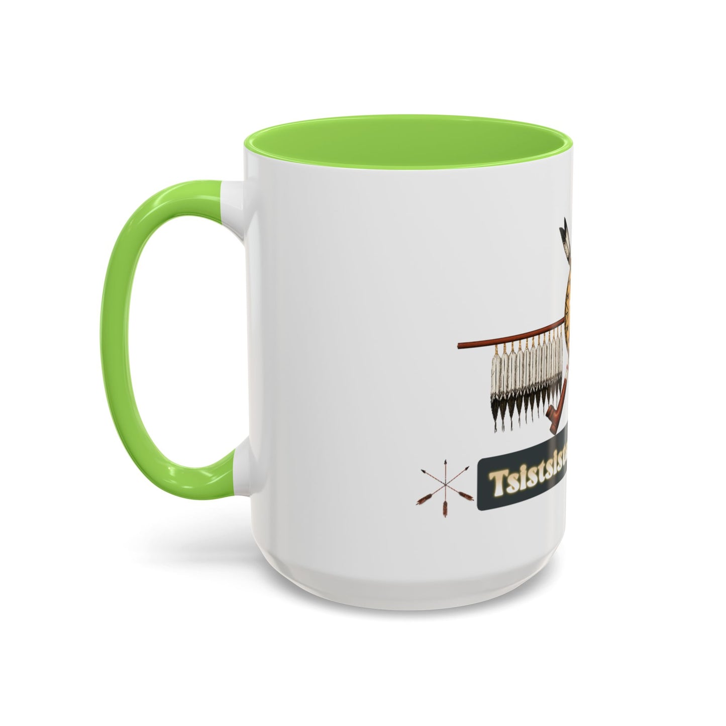 Cheyenne Arapaho Native Heritage Shield Coffee Mug – 'Tsistsistas / Hinono’ei' 11oz & 15oz