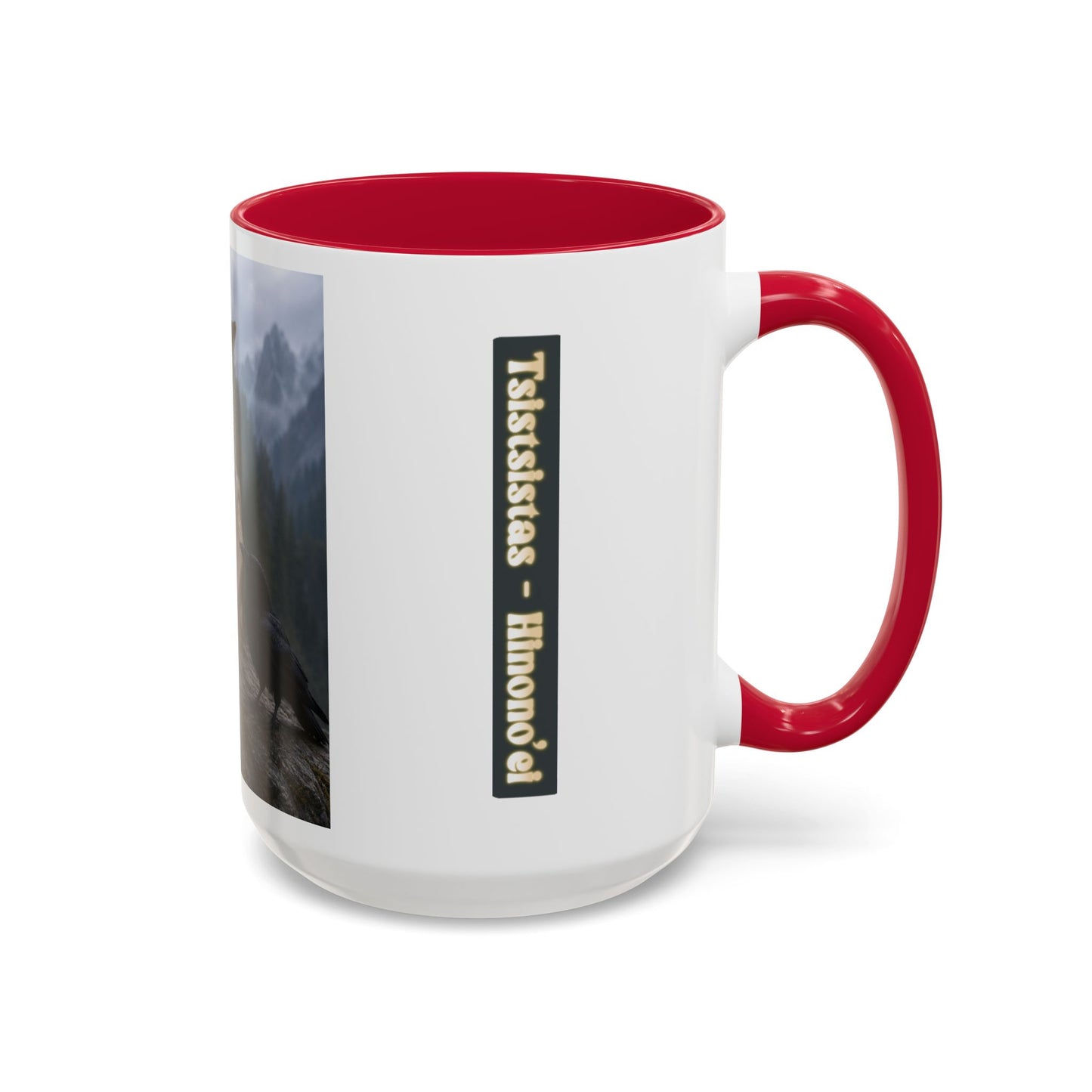Cheyenne Arapaho Native Heritage Shield Coffee Mug – 'Tsistsistas / Hinono’ei' 11oz & 15oz