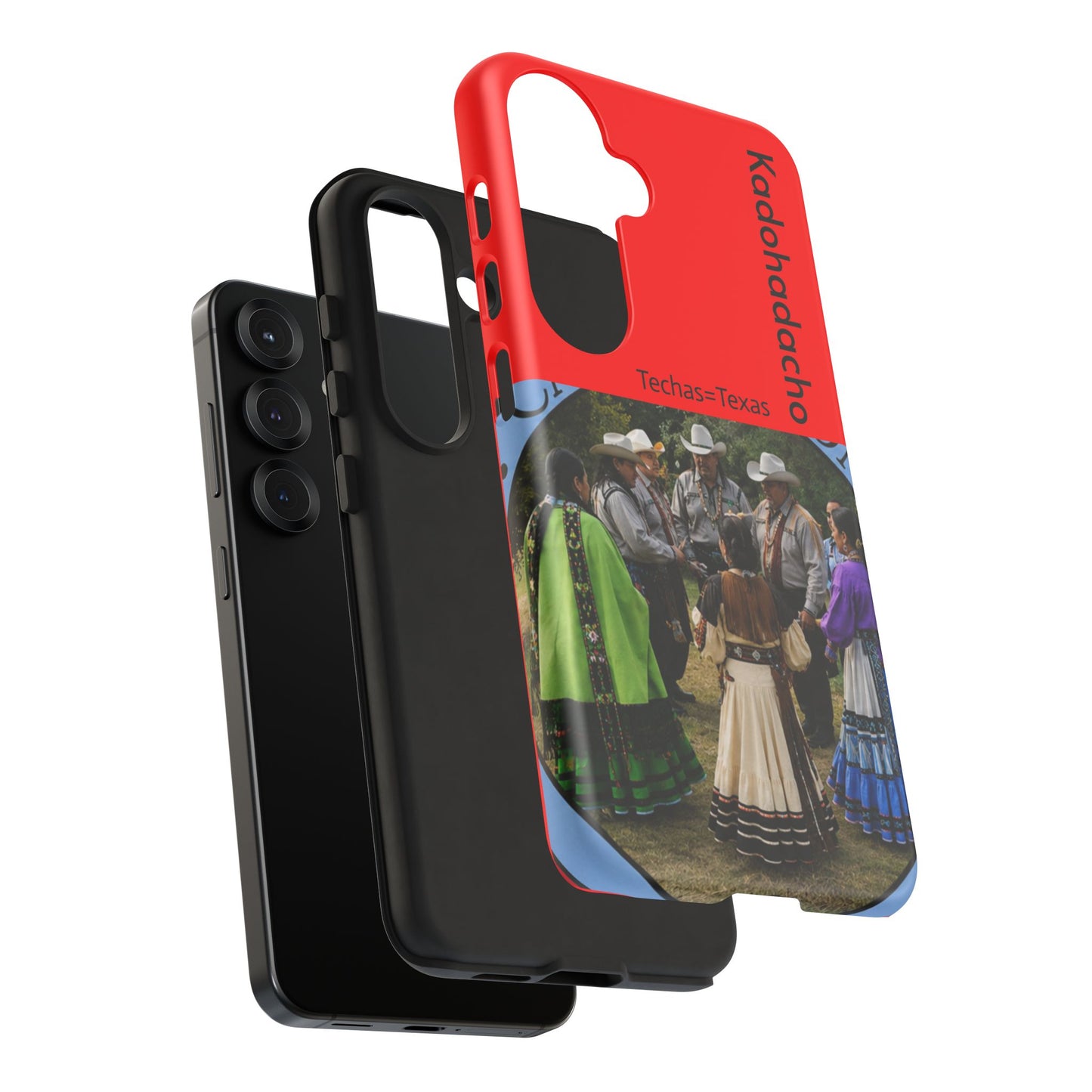 Caddo Phone Case – Native Dancers Photo Design (Kaddhadachto)