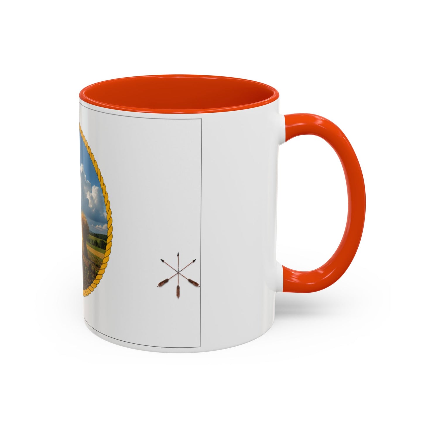 Muscogee Scenic Harvest Coffee Mug – Rustic Countryside Landscape 11oz/15oz