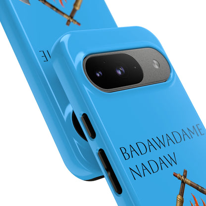 Pottawatomi Tough Cases: 'Badawadame Nadaw' Campfire & Tools Phone Case