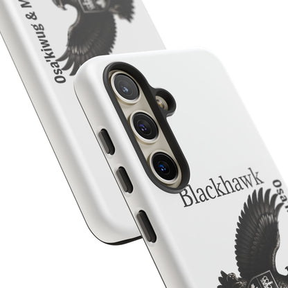 Sac&Fox Phone Case — 'Blackhawk' Raven Crest Protective Tough Case