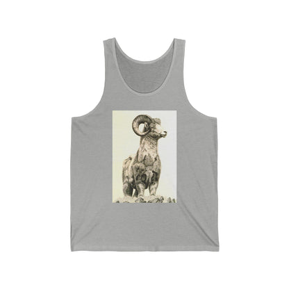 Ram Skull & Arrow Tank Top — Rustic Boho Graphic Tank