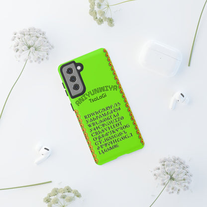 Cherokee Phone Case — Anityuniwya TsaLaGi Star Design (Protective Tough Case)