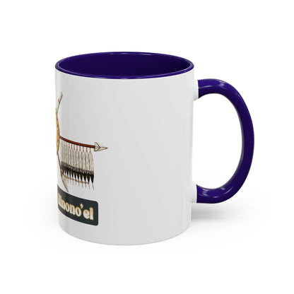 Cheyenne Arapaho Native Heritage Shield Coffee Mug – 'Tsistsistas / Hinono’ei' 11oz & 15oz