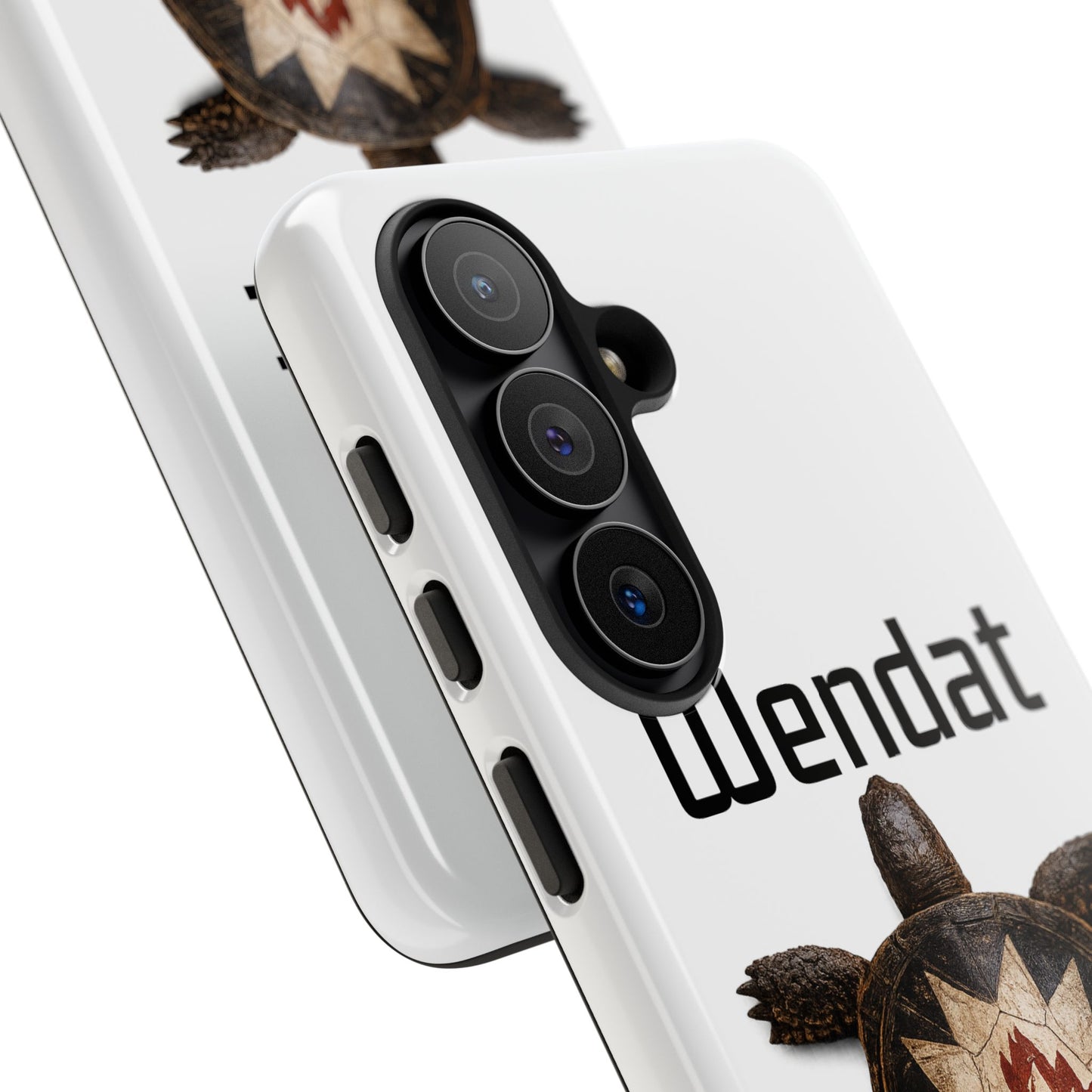 Wyandotte Wendat Turtle Phone Case — Indigenous Turtle Shield Design