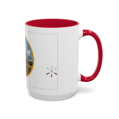 Muscogee Scenic Harvest Coffee Mug – Rustic Countryside Landscape 11oz/15oz