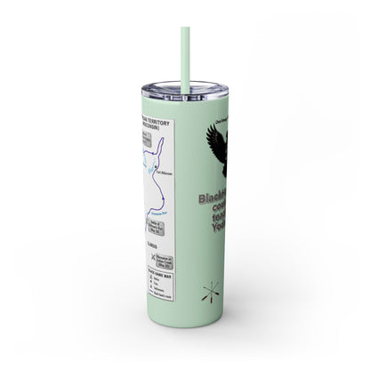 Blackhawk Skinny Tumbler 20oz – "BlackHawk could teach Yoda" Design