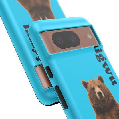 Kiowa Tough Cases: Personalized Kaigwu Tough Phone Case with Horse Rider Design