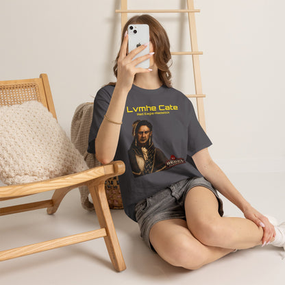 Lvmhe Cate Portrait Tee — Rebel Alliance Retro Sci‑Fi Graphic Shirt