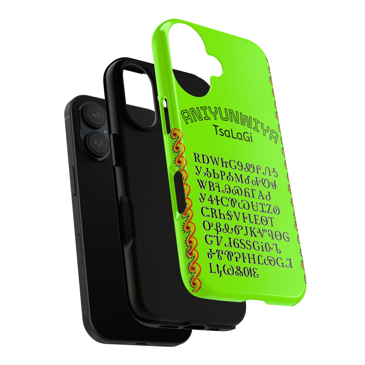 Cherokee Phone Case — Anityuniwya TsaLaGi Star Design (Protective Tough Case)