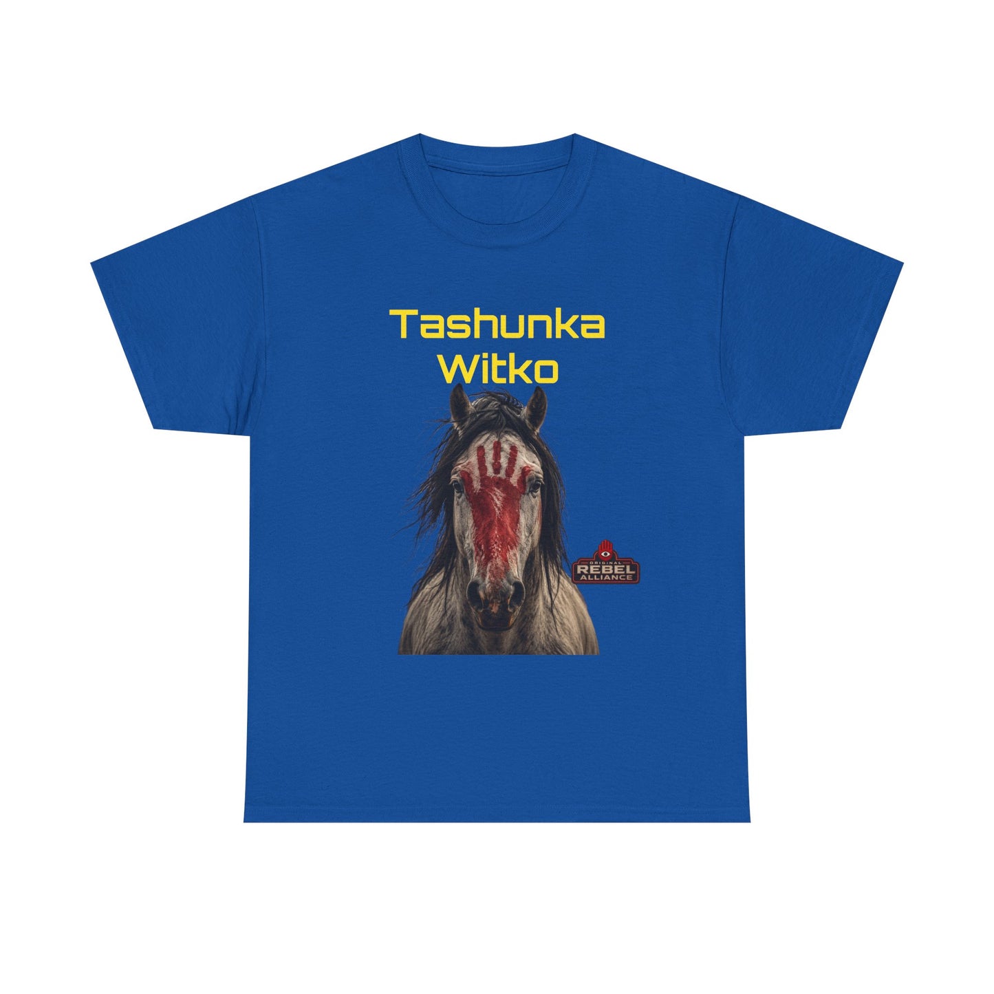 “Tashunka Witko” Painted War Pony Design