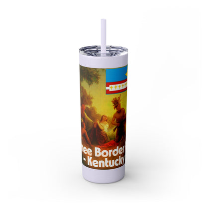 Shawnee N Skinny Tumbler with Straw, 20oz