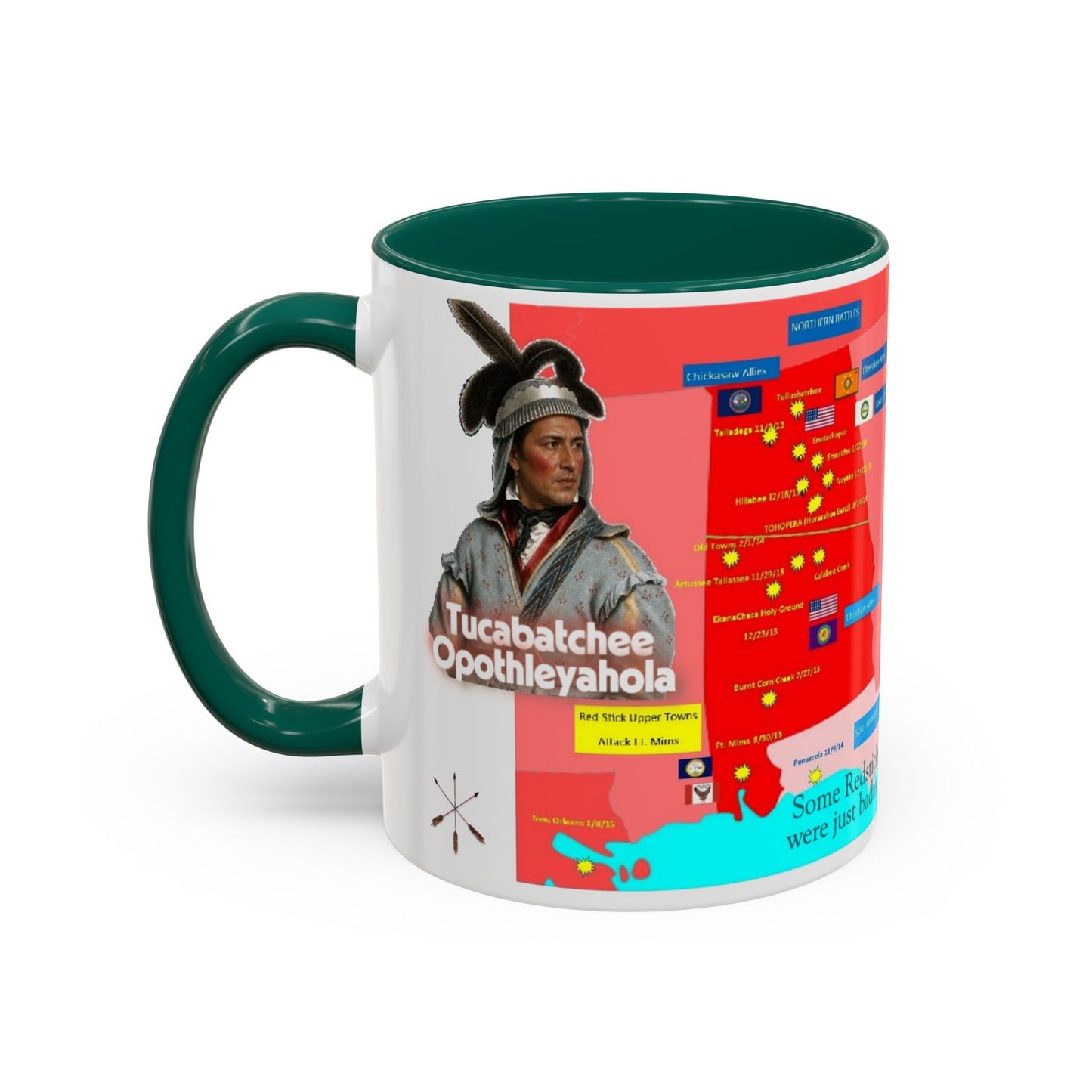 Opothleyahola Colorful Mugs (11oz, 15oz)