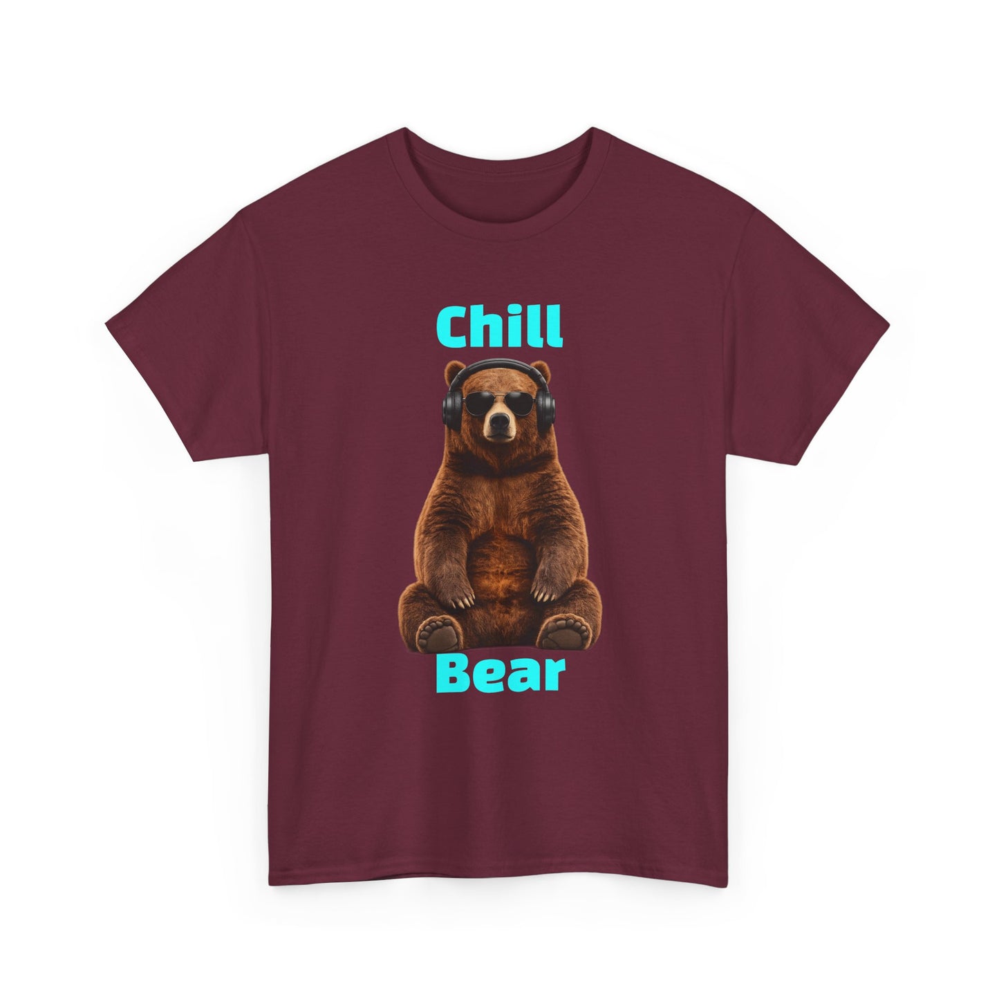 Chill Bear Tee — Cute Relaxed Bear Graphic T-Shirt