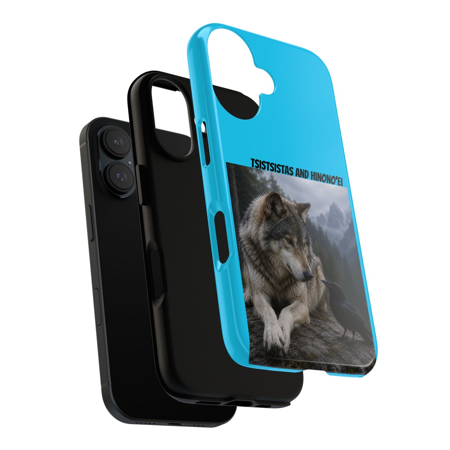 Cheyenne Arapaho Phone Case — 'Tsistsistas and Nihonnei' Protective Silicone Cover