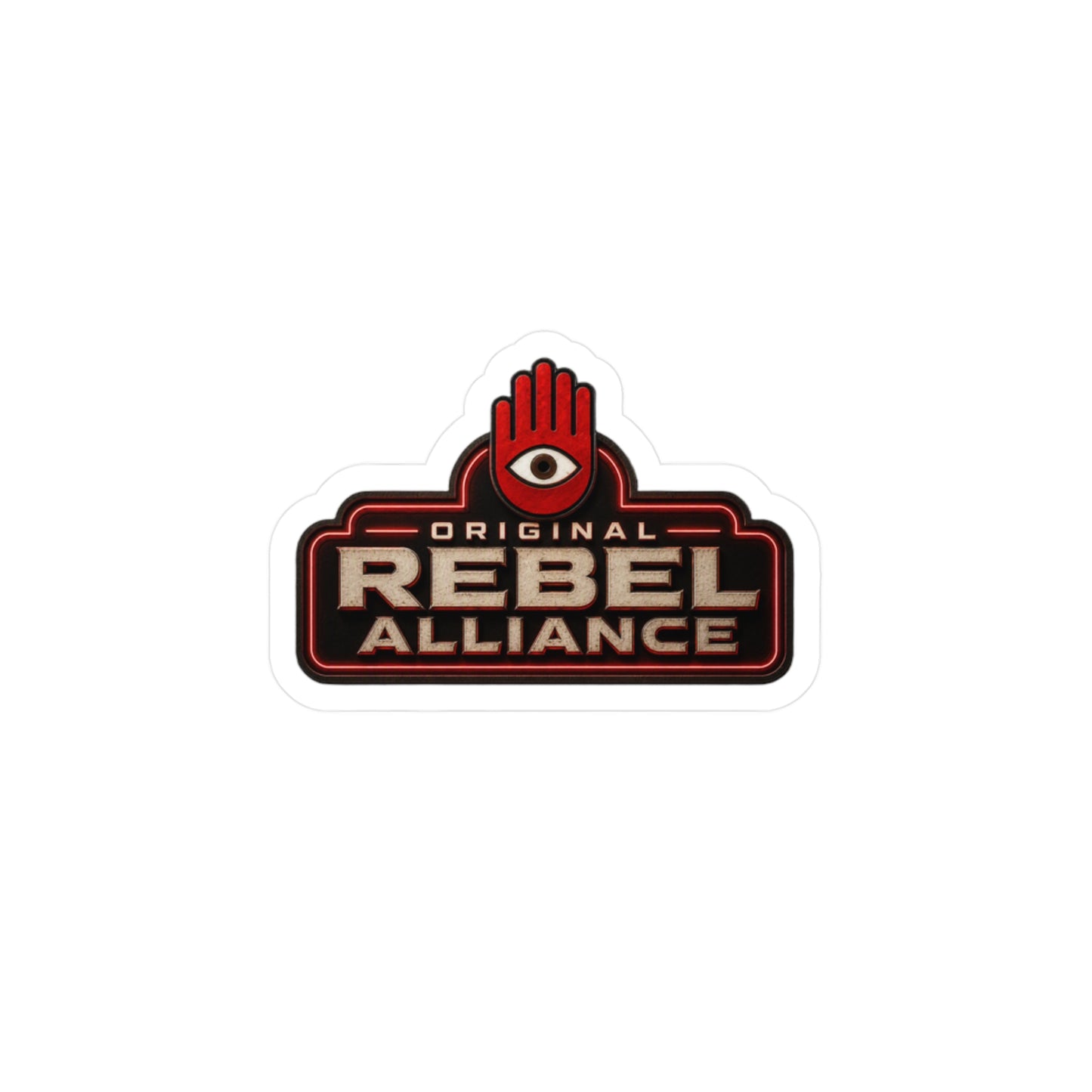 Rebel Alliance Vinyl Sticker — 'Original Rebel Alliance' Kiss-Cut Decal