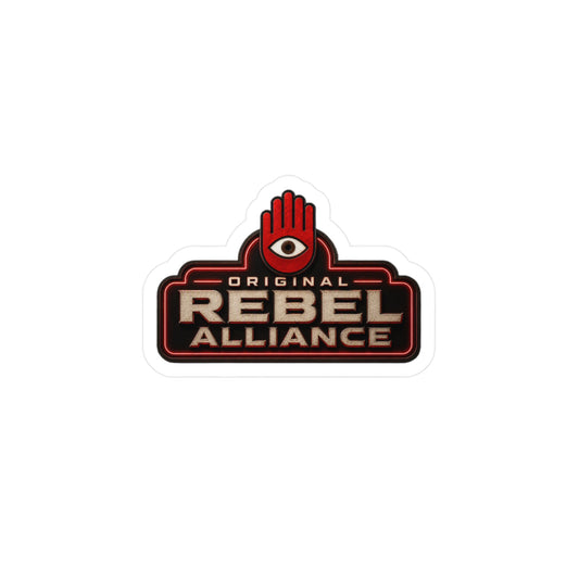 Rebel Alliance Vinyl Sticker — 'Original Rebel Alliance' Kiss-Cut Decal
