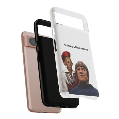Sac&Fox Phone Case — 'Blackhawk' Raven Crest Protective Tough Case