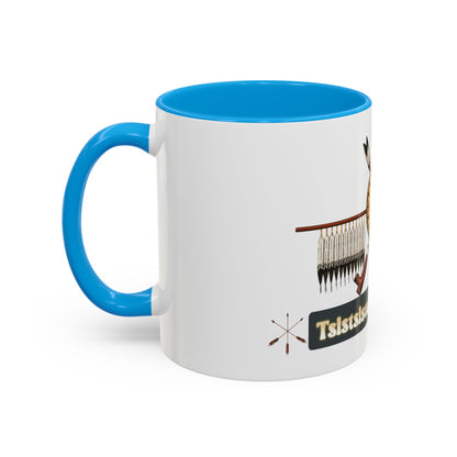 Cheyenne Arapaho Native Heritage Shield Coffee Mug – 'Tsistsistas / Hinono’ei' 11oz & 15oz