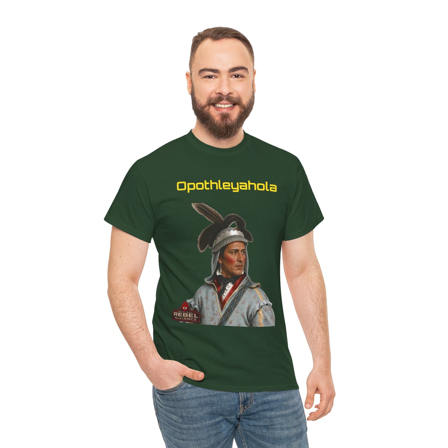 Opothleyahola Text — Historical Tribute Shirt