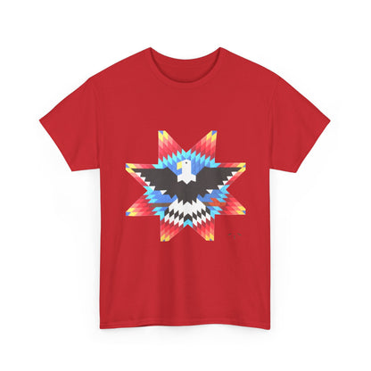 Native Star Eagle Graphic Tee with Arrow Backprint