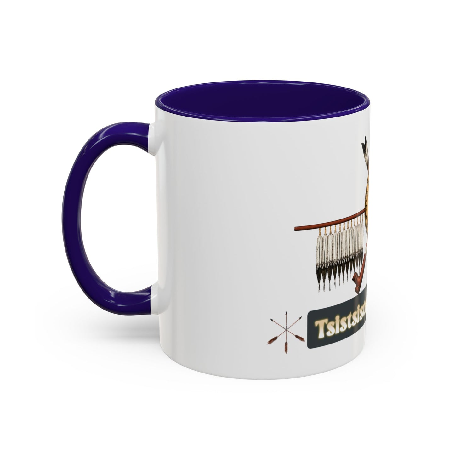 Cheyenne Arapaho Native Heritage Shield Coffee Mug – 'Tsistsistas / Hinono’ei' 11oz & 15oz