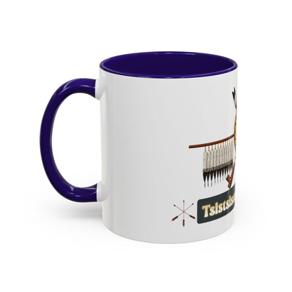 Cheyenne Arapaho Native Heritage Shield Coffee Mug – 'Tsistsistas / Hinono’ei' 11oz & 15oz