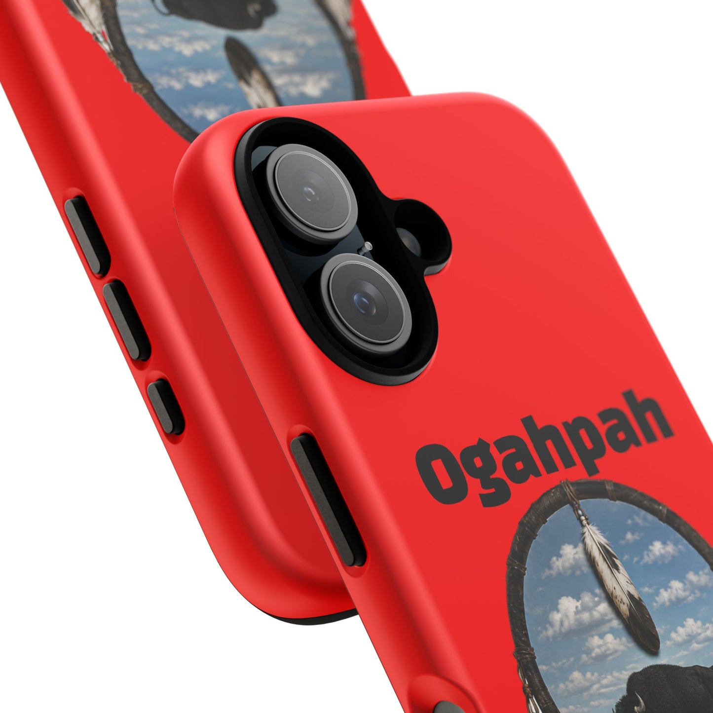 Quapaw Ogahpah Buffalo Phone Case — Native-Inspired Tough Case