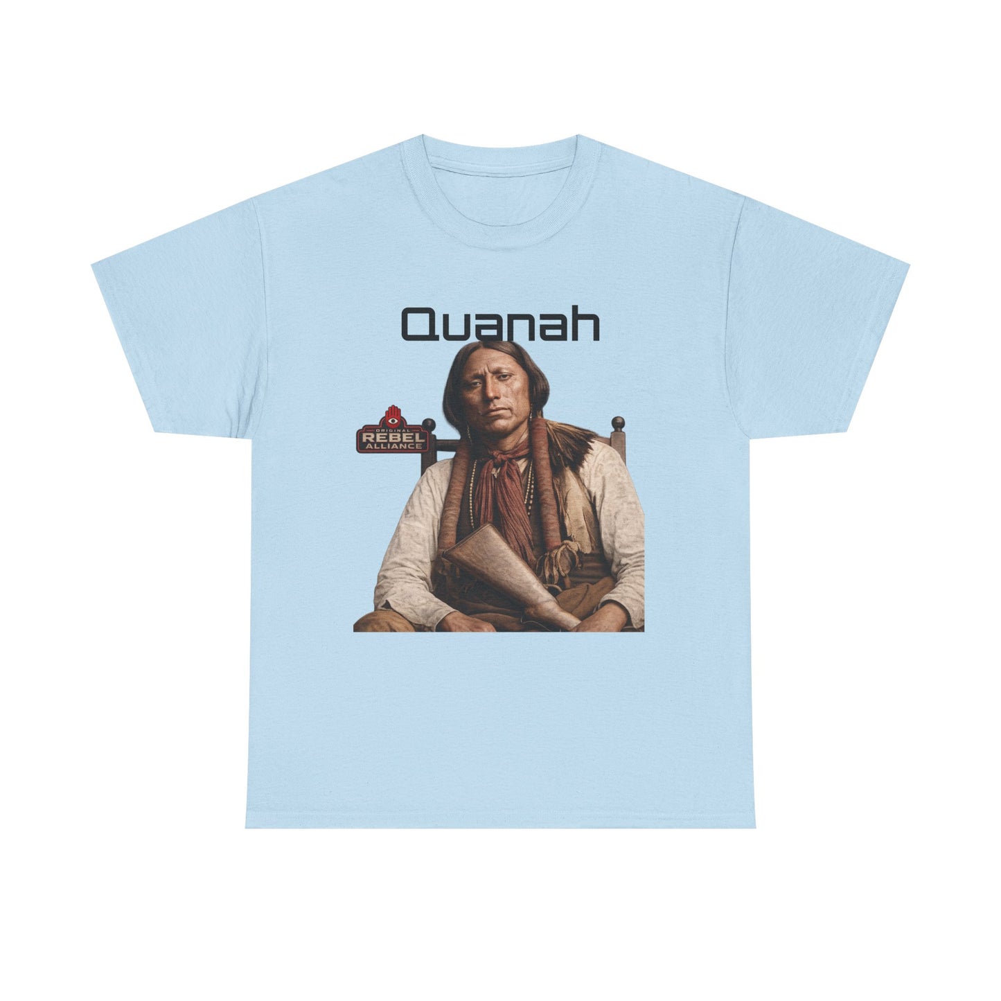 Quanah Tee — Vintage Native American Portrait Graphic T-Shirt