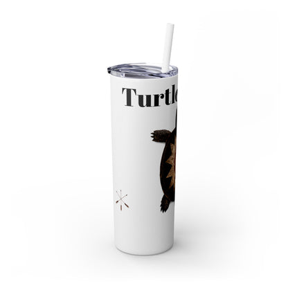 Wyandotte Skinny Tumbler with Straw, 20oz