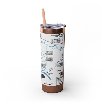 Blackhawk Skinny Tumbler 20oz – "BlackHawk could teach Yoda" Design