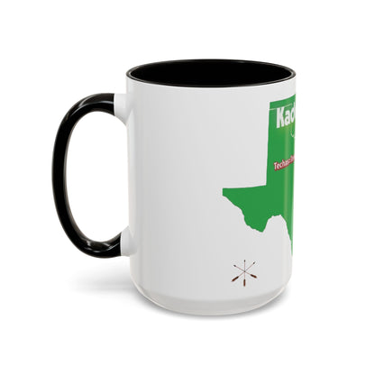 Caddo Kadohadacho Tribal Map Mug — Texas & Nacogdoches Native Pride Coffee Cup (11oz/15oz)