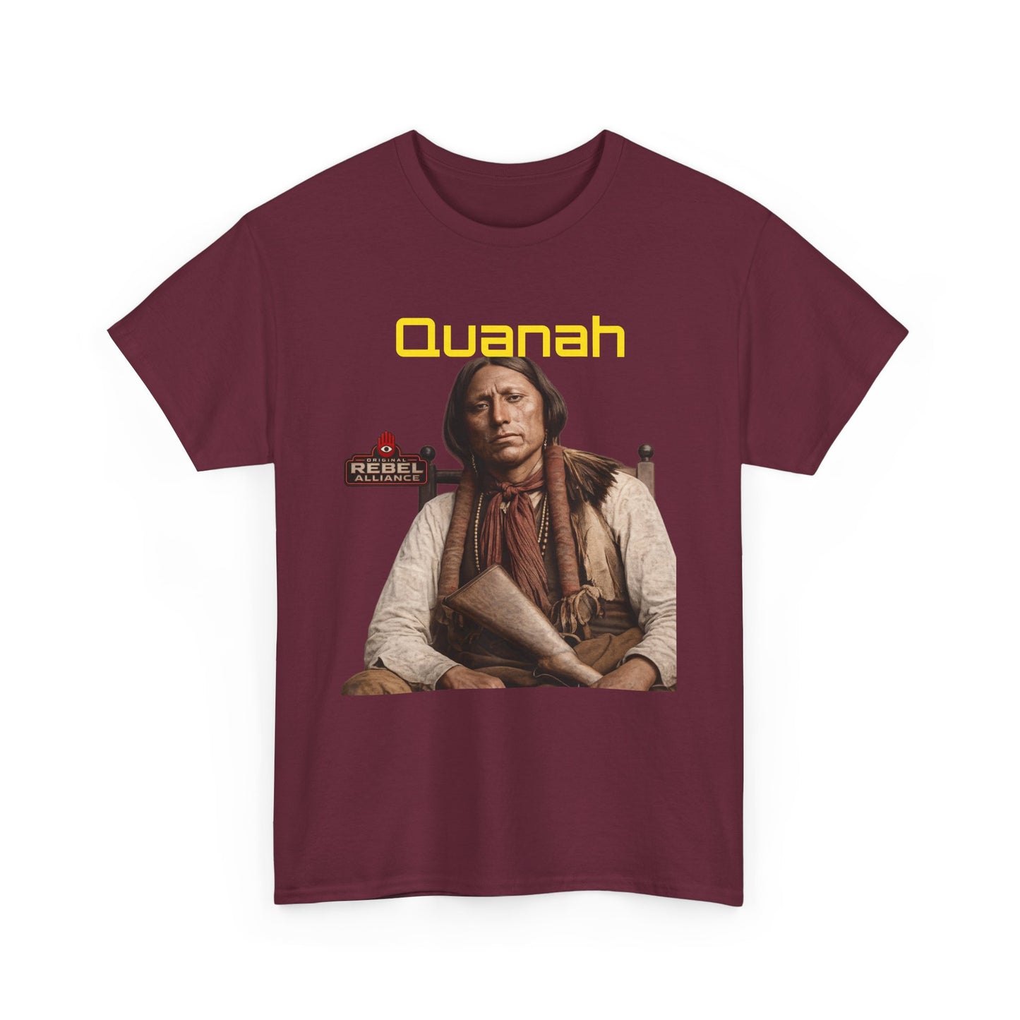 Quanah Tee — Vintage Native American Portrait Graphic T-Shirt