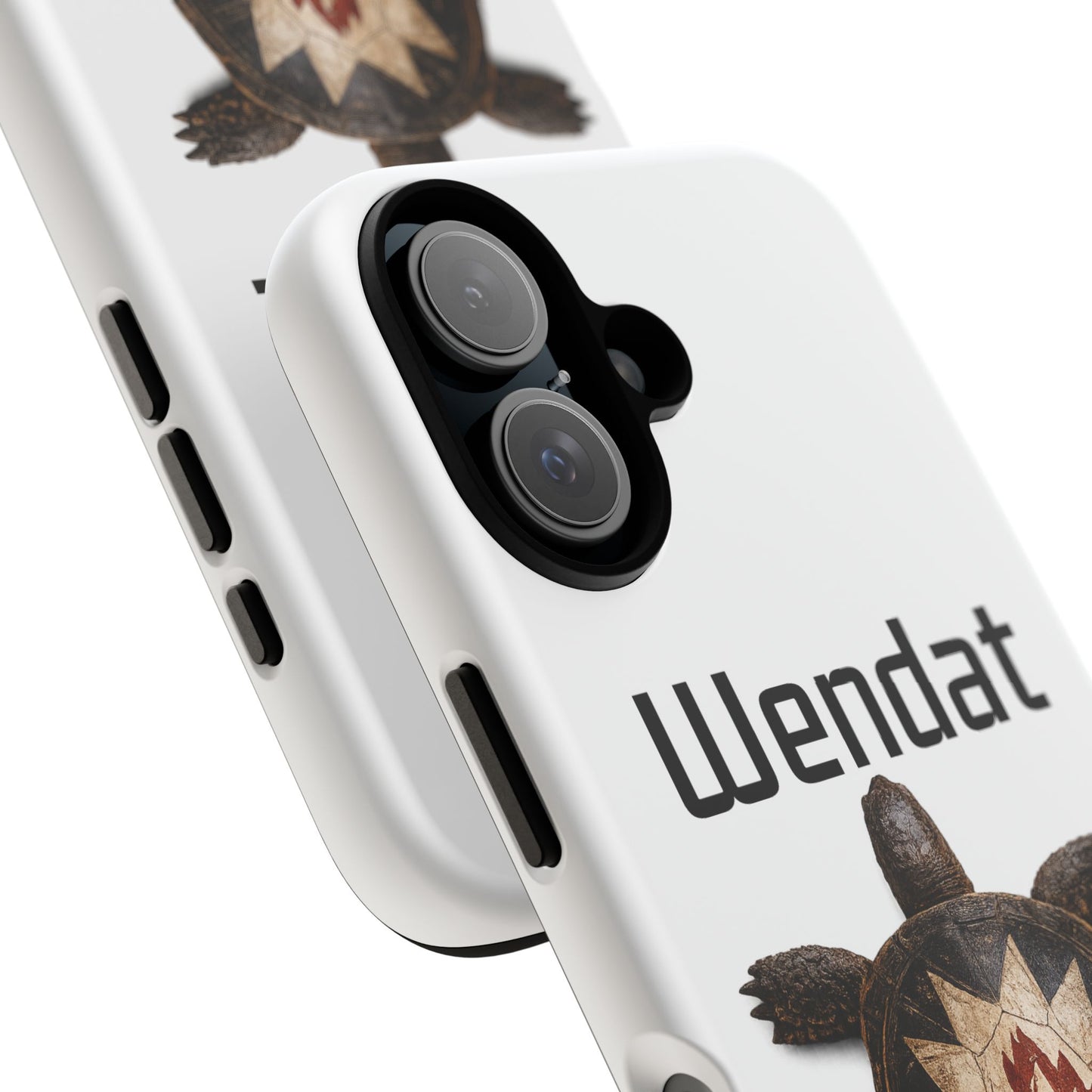 Wyandotte Wendat Turtle Phone Case — Indigenous Turtle Shield Design