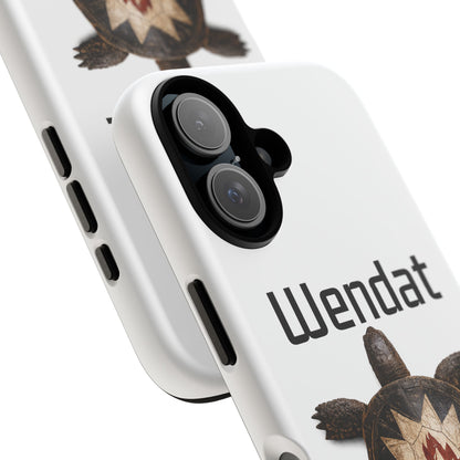 Wyandotte Wendat Turtle Phone Case — Indigenous Turtle Shield Design
