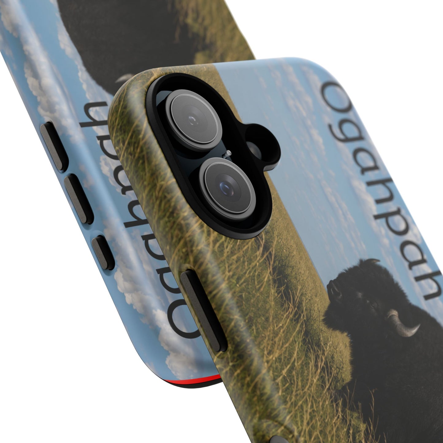 Quapaw Ogahpah Buffalo Phone Case — Native-Inspired Tough Case