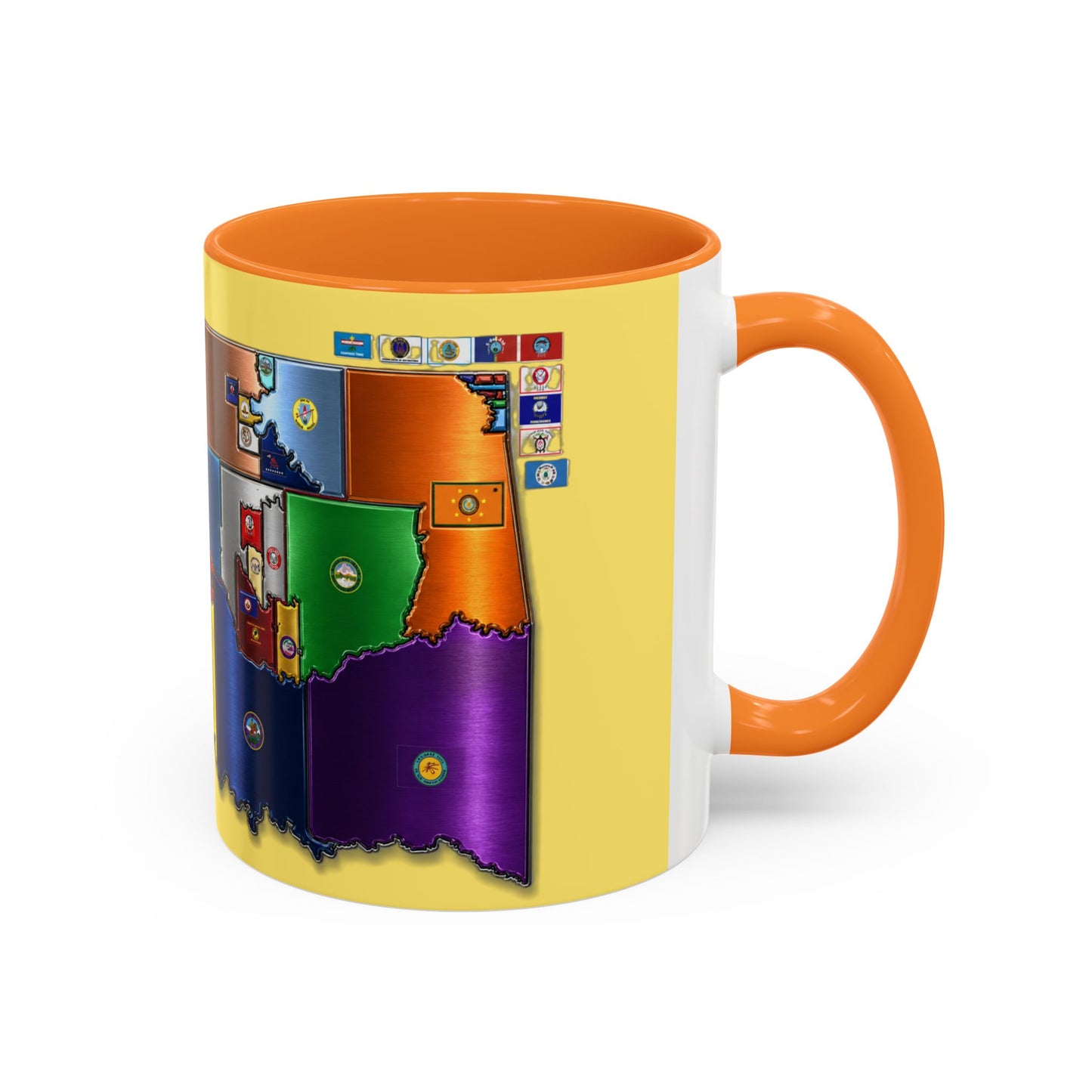 NDN Terr Colorful Mugs (11oz, 15oz)