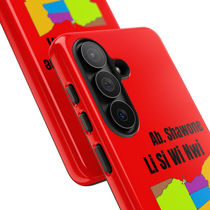 Absentee Shawnee homelands Phone Case — 'Li Si Wi Ni' Design