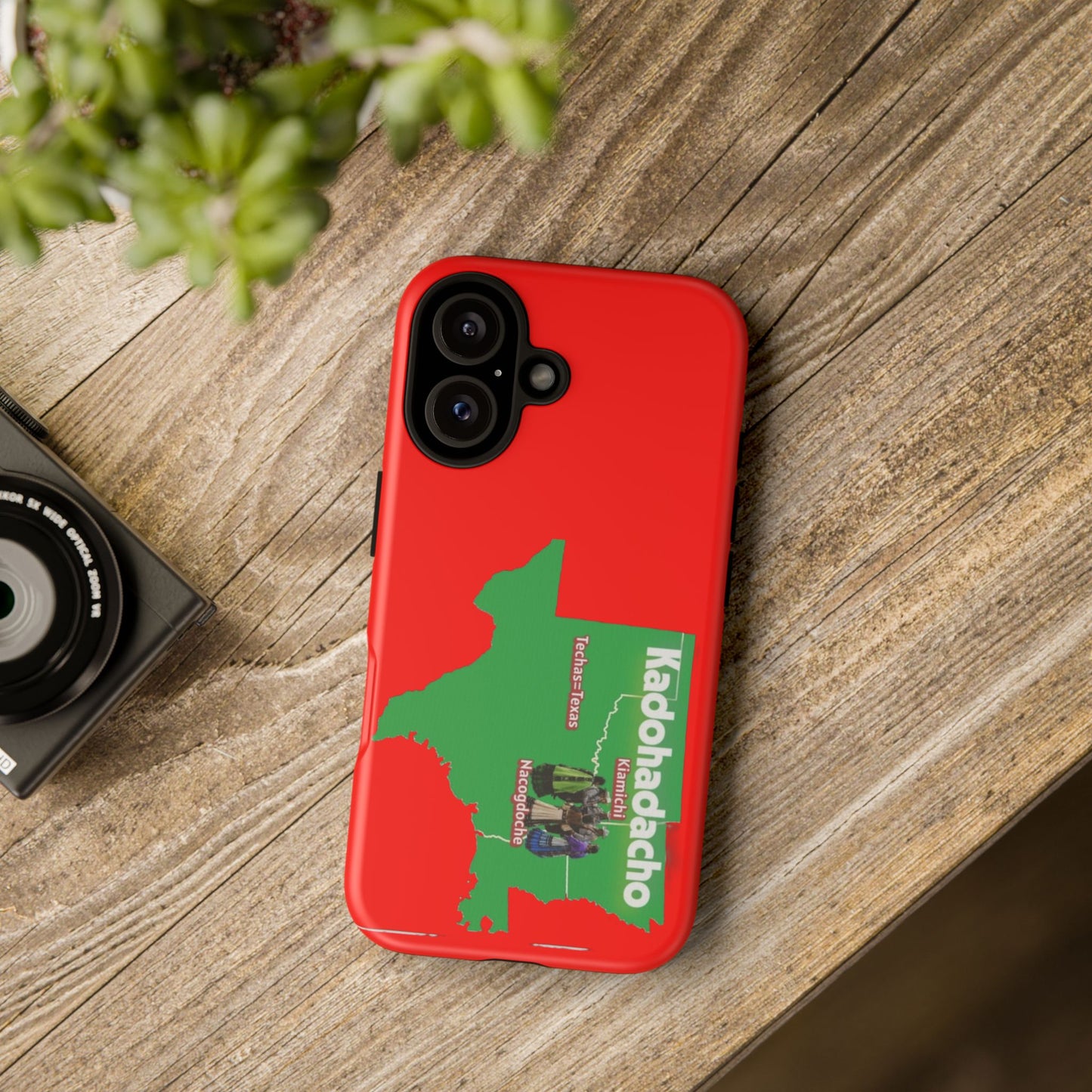 Caddo Phone Case – Native Dancers Photo Design (Kaddhadachto)
