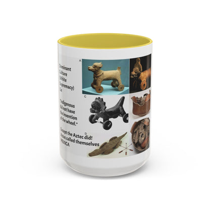 Aztec Artifact Photos Collage Coffee Mug (11oz/15oz)