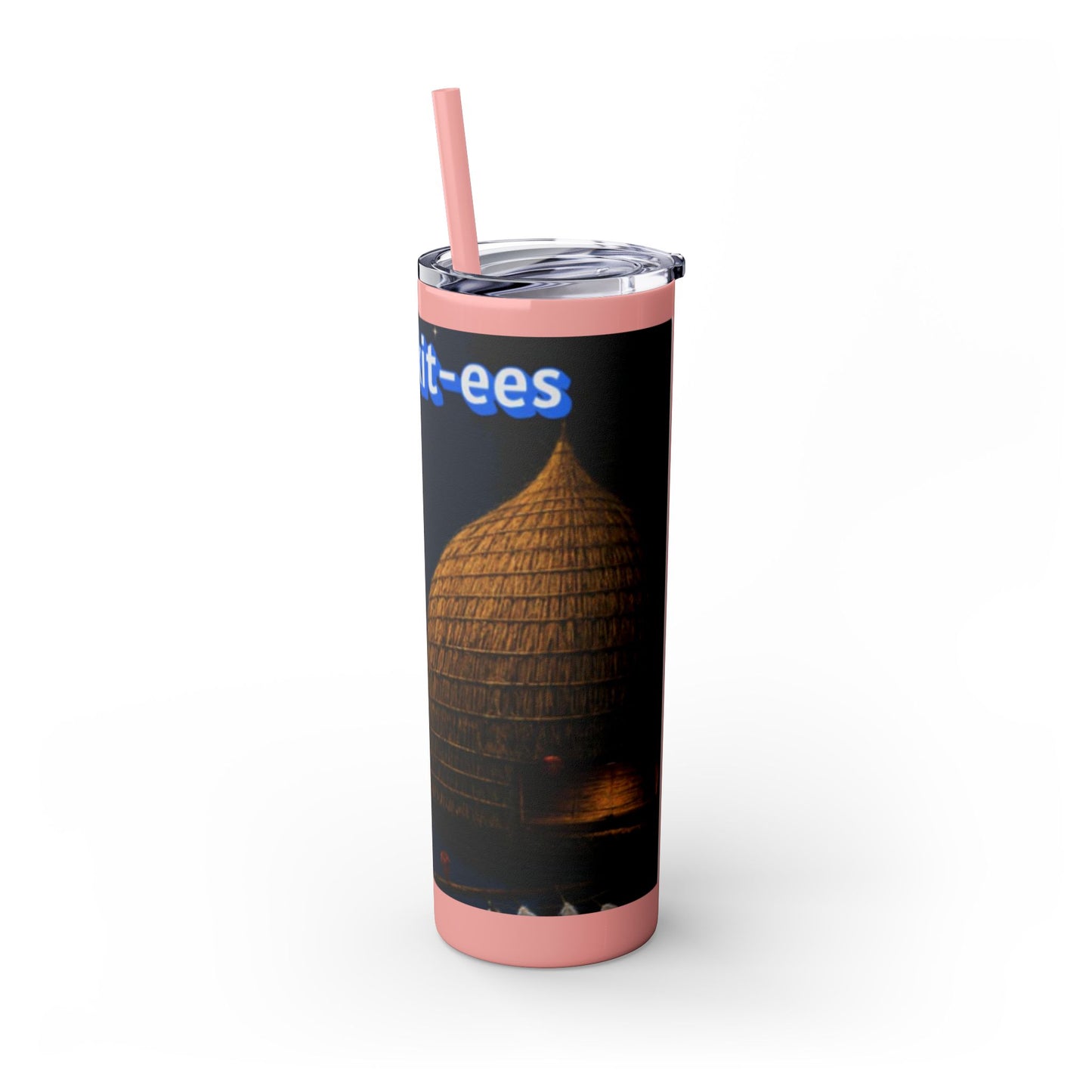 Wichita Skinny Tumbler with Straw, 20oz