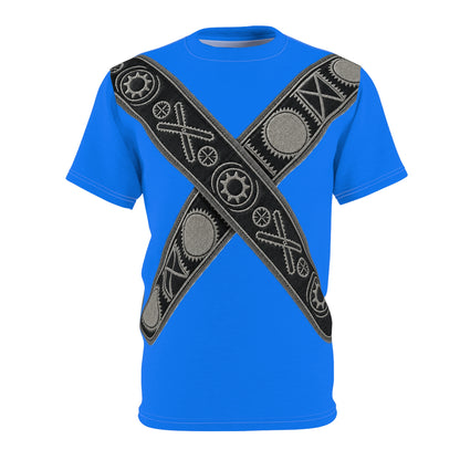 Bandolier 3Gear-Striped Cross Tee — Industrial X Graphic T-Shirt