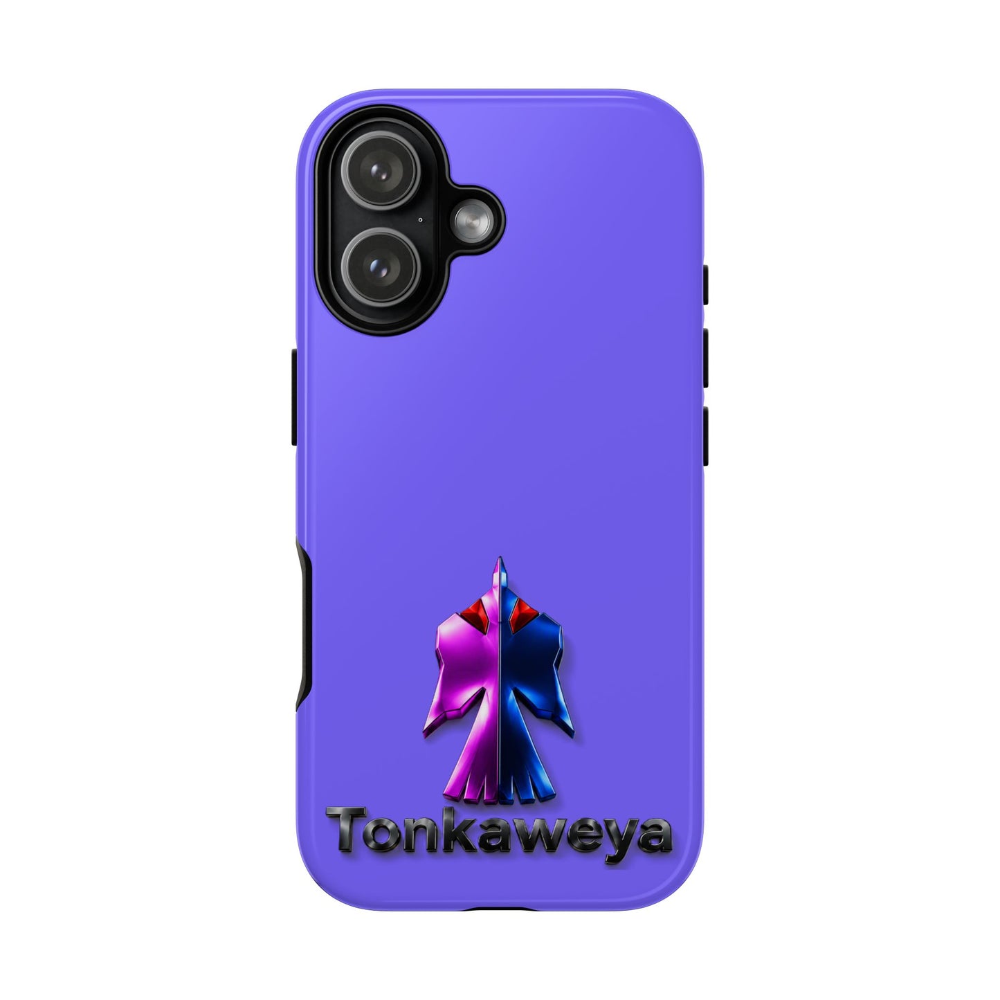 Tonkawa Phone Case — Tonkkaweya Sunrise Design (Protective Purple Hard Shell)