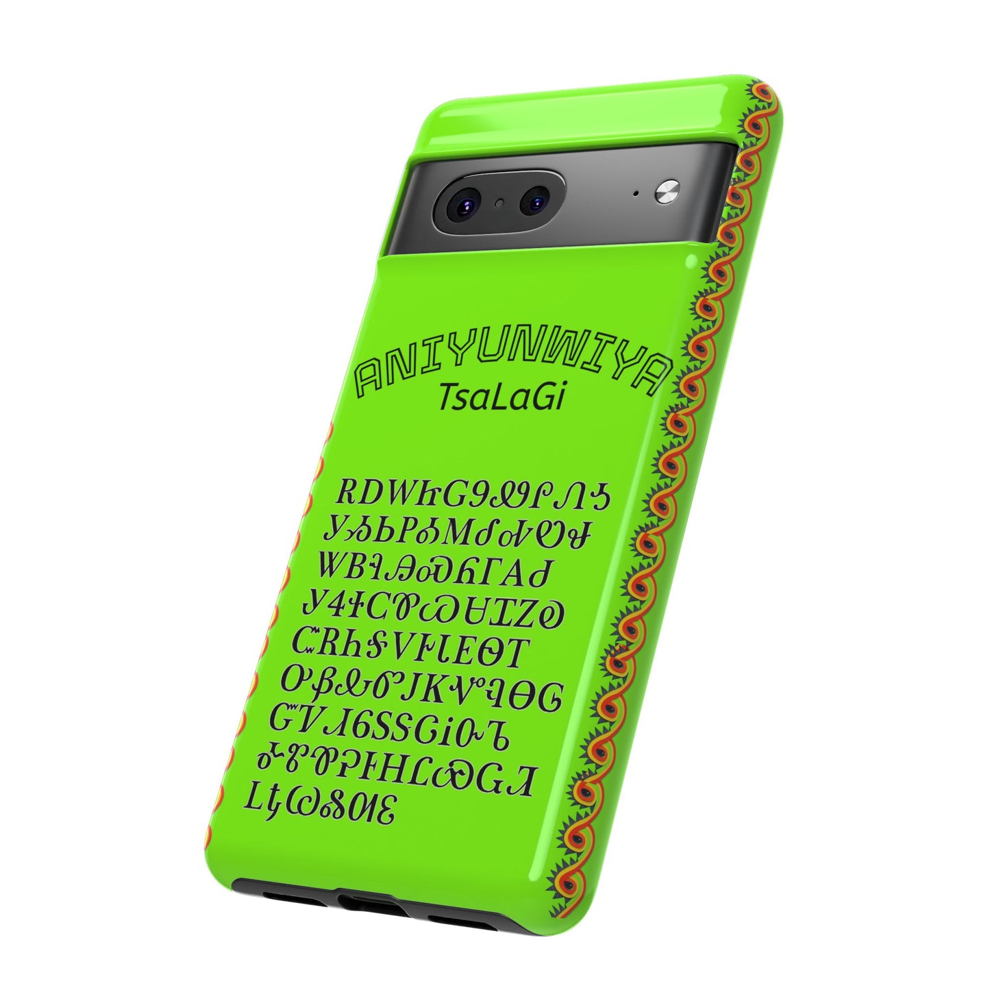 Cherokee Phone Case — Anityuniwya TsaLaGi Star Design (Protective Tough Case)